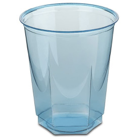 Šestihranný Plastové Kelímek PS Krystal Tyrkysová 250ml (10 Kousky)