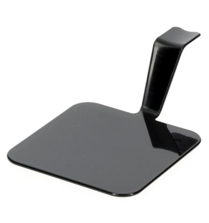 Talíř pro Ochutnávky " Gourmand " Černá 4x4cm (50 Kousky) Talíř pro Ochutnávky " Gourmand " Černá 4x4cm (50 Kousky)