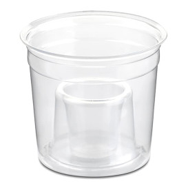 Plastové Kelímek " hot Bomb " PS Krystal 250ml (1000 Kousky)