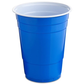 Kelímek Modrý Americký pro Večírky 550ml (25 Kousky)