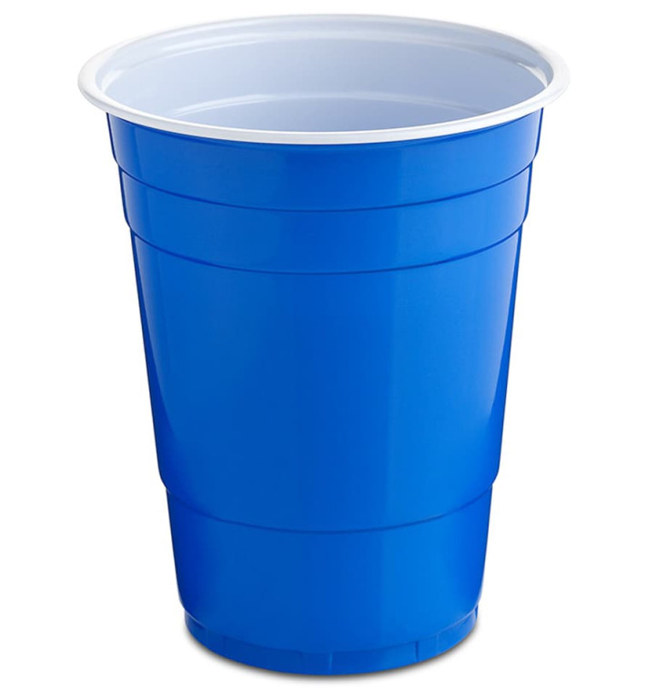 Kelímek Modrý Americký pro Večírky 550ml (400 Kousky) Kelímek Modrý Americký pro Večírky 550ml (400 Kousky)