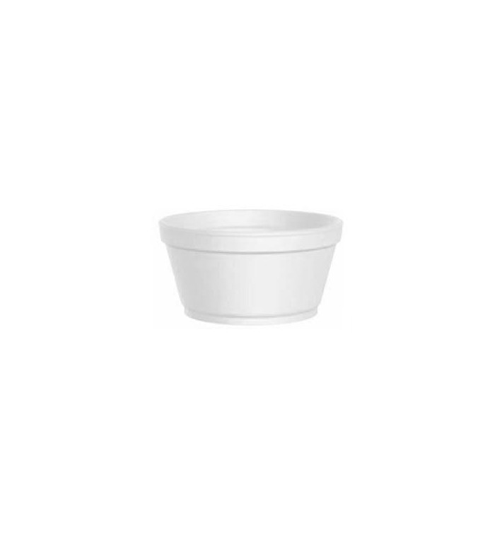 Termální Miska Foam Bílý 2 Oz/60ml Ø7,4cm (1000 Kousky) Termální Miska Foam Bílý 2 Oz/60ml Ø7,4cm (1000 Kousky)