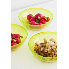 Misky PS Krystal Tvrdý Zelený 400ml Ø14cm (4 Kousky)