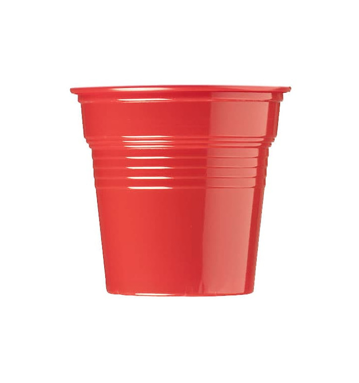 Kelímek Plastové PS Červené 80ml Ø5,7cm (50 Kousky) Kelímek Plastové PS Červené 80ml Ø5,7cm (50 Kousky)