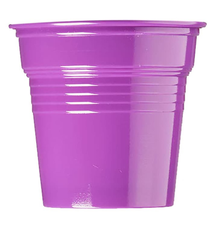 Kelímek Plastové PS Fialový 80ml Ø5,7cm (50 Kousky) Kelímek Plastové PS Fialový 80ml Ø5,7cm (50 Kousky)