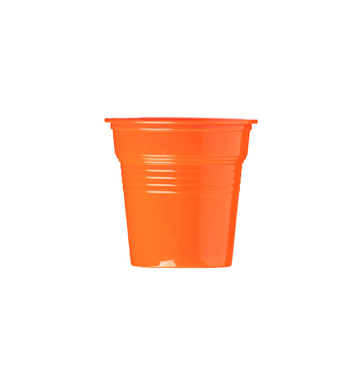 Kelímek Plastové PS Oranžový 80ml Ø5,7cm (1500 Kousky) Kelímek Plastové PS Oranžový 80ml Ø5,7cm (1500 Kousky)