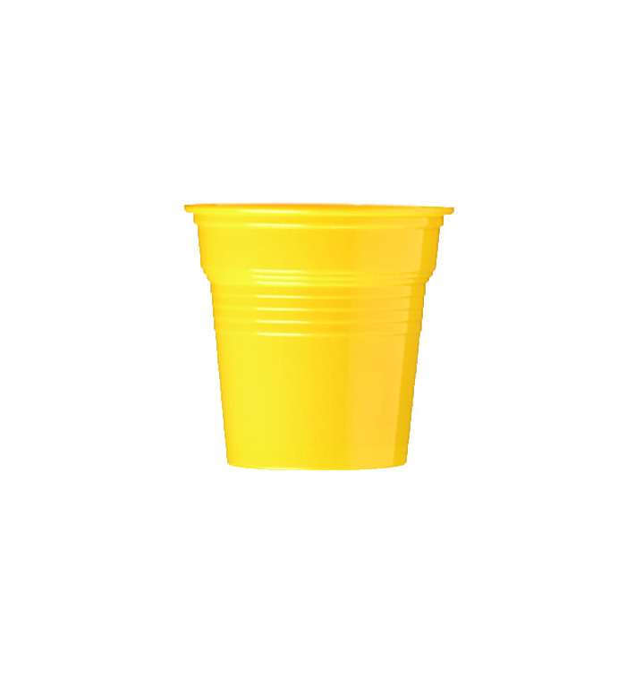 Kelímek Plastové PS Žlutá 80ml Ø5,7cm (50 Kousky) Kelímek Plastové PS Žlutá 80ml Ø5,7cm (50 Kousky)