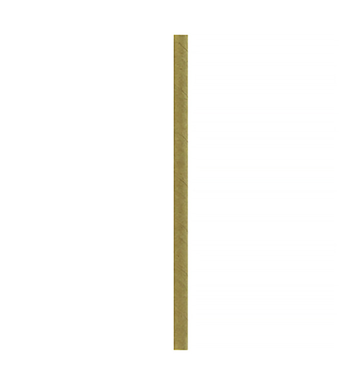 Papírová Rovná Brčka Kraft Smoothie Ø8mm 24cm (100 Ks) Papírová Rovná Brčka Kraft Smoothie Ø8mm 24cm (100 Ks)