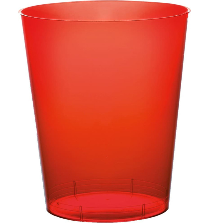 Plastová Odměrka Měsíc Červené Průhledný PS 350ml (400 Kousky) Plastová Odměrka Měsíc Červené Průhledný PS 350ml (400 Kousky)