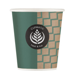 Kartonové Kelímek Cupmatic 9Oz/280ml Ø8,0cm (1000 Kousky)