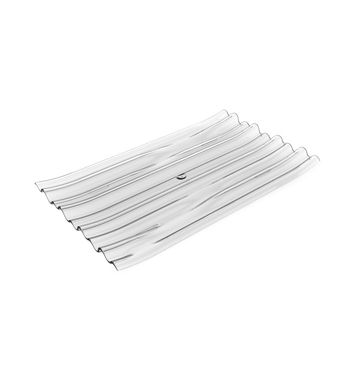 Talíř pro Ochutnávky PS " Bambus " Průhledný 10x6cm (50 Kousky) Talíř pro Ochutnávky PS " Bambus " Průhledný 10x6cm (50 Kousky)