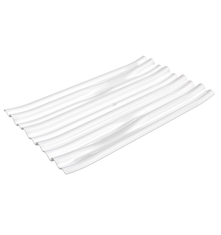 Talíř pro Ochutnávky PS " Bambus " Bílý 10x6cm (50 Kousky) Talíř pro Ochutnávky PS " Bambus " Bílý 10x6cm (50 Kousky)