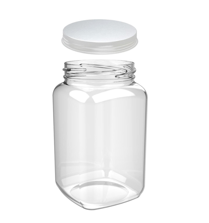 Karafa Opakovaně Použitelné Tritan Průhledný s Víčko 460ml (1 Kousky) Karafa Opakovaně Použitelné Tritan Průhledný s Víčko 460ml (1 Kousky)