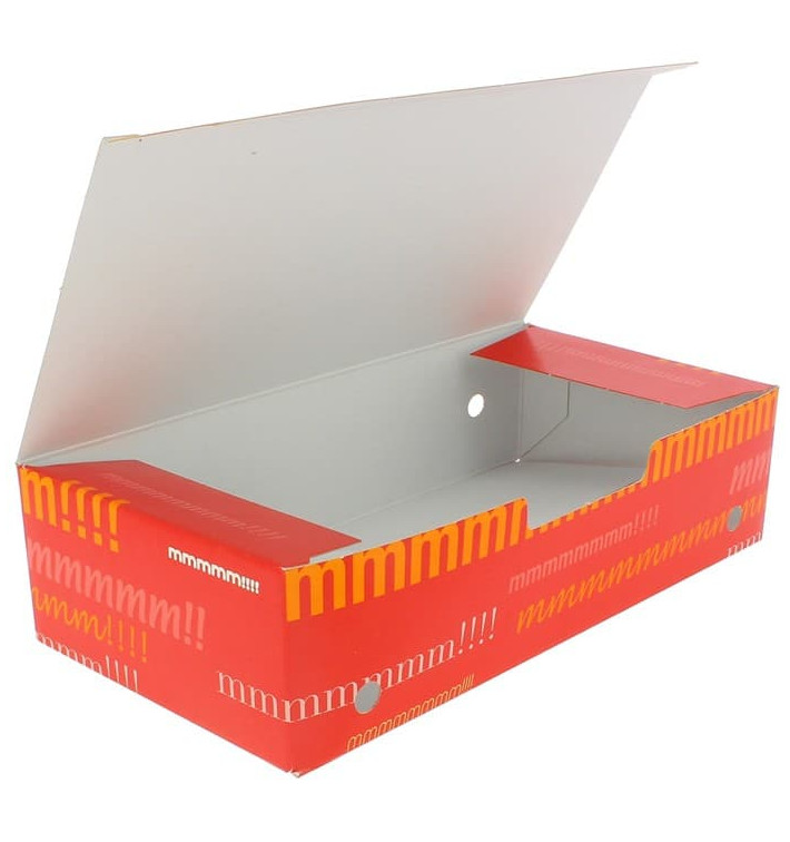 Krabička na Potraviny pro Fast Food Velkým 200x100x50mm (25 Kousky) Krabička na Potraviny pro Fast Food Velkým 200x100x50mm (25 Kousky)