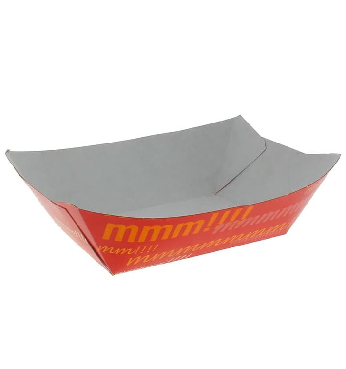 Dřevěné Lodičky 350ml Kraft 10,6x7,3x4,5cm (25 Kousky) Dřevěné Lodičky 350ml Kraft 10,6x7,3x4,5cm (25 Kousky)