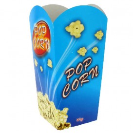 Krabička na Popcorn Střední 90 gr 7,8x10,5x18cm (25 Kousky)