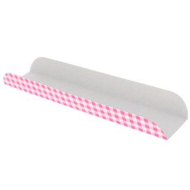 Papírové Podnos Otevřený 30x6,1x3,2 cmRůžová (1000 Kousky)