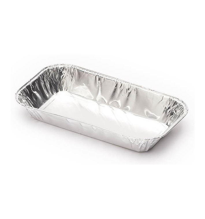 Hliníkové Podnos 228x128mm 425ml (125 Kousky) Hliníkové Podnos 228x128mm 425ml (125 Kousky)