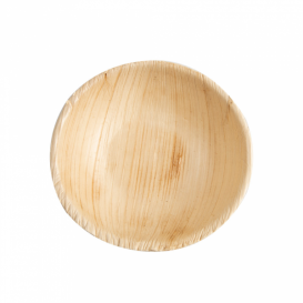 Mini Misky z Palmových Listů Ø9,6x2,5cm (500 Kousky)