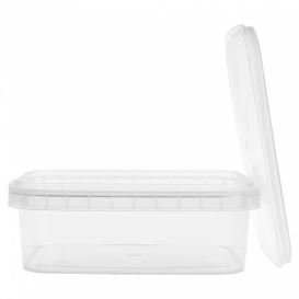 Obaly Plastové a Víčko s Integrovaným Víčkem 280ml 120x88mm (384 Kousky)