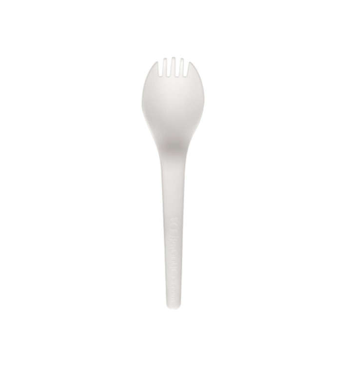 lžíce Kompostovatelný Vidlička CPLA Bílý 15,0 cm (50 Kousky) lžíce Kompostovatelný Vidlička CPLA Bílý 15,0 cm (50 Kousky)