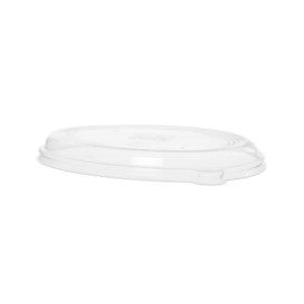 Víčko PET Průhledný na Obaly Oval 710 a 940ml (50 Kousky)