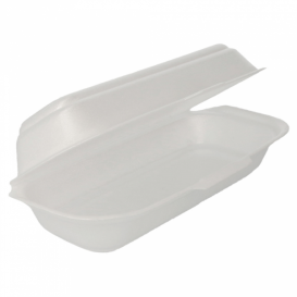 Obaly Foam Párek v Rohlíku Bílý 210x105x64 mm (125 Kousky)