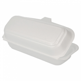 Obaly Foam Párek v Rohlíku Bílý 210x105x64 mm (125 Kousky)