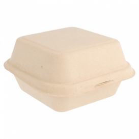 Krabička na Hamburger z Cukrové Třtiny 152x152x84mm (600 Kousky)