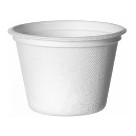 Miska z Cukrové Třtiny Bagasové Bílá 120ml (1800 Kousky)