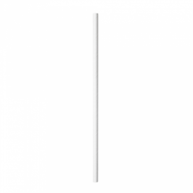 Papírová Rovná Brčka Bílý Balené Kraft Ø6mm 21cm (6000 Kousky)