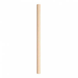 Papírová Rovná Brčka Kraft Koktejl Ø8mm 14cm (6000 Kousky)