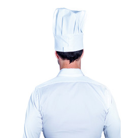 Kuchařská Čepice Chef Bavlněná Bílý (1 Kousky)