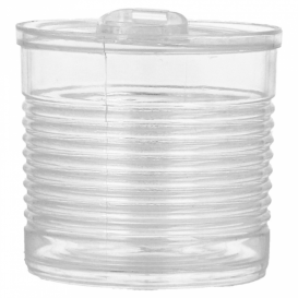 Konzervační Nádoba Průhledný PS 60ml Ø5,1x4,8cm (25 Kousky)