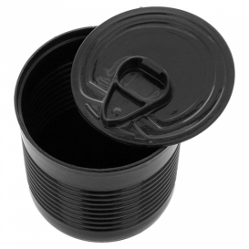 Konzervační Nádoba Černá PS 60ml Ø5,1x4,8 cm (25 Kousky)