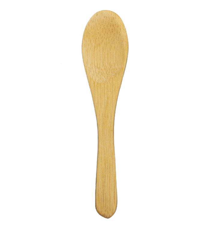 Bambusová lžíce pro Ochutnávky 9cm (1000 Kousky) Bambusová lžíce pro Ochutnávky 9cm (1000 Kousky)
