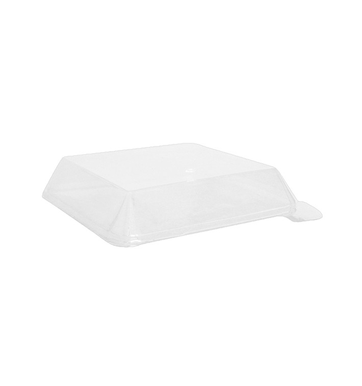 Víčko Plastové PET Průhledný 14,1x14,1cm (100 Kousky) Víčko Plastové PET Průhledný 14,1x14,1cm (100 Kousky)