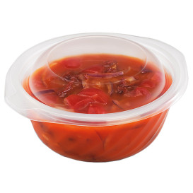 Obaly Kulatý PP Průsvitný 400ml Ø144mm (100 Kousky)
