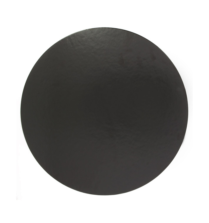 Papirové Podnos Pod Dort Černá 180 mm (100 Kousky) Papirové Podnos Pod Dort Černá 180 mm (100 Kousky)