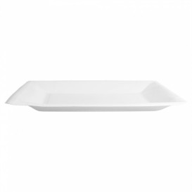 Papírové Talíř Biocated Bílý Čtvercový 18cm (20 Kousky)