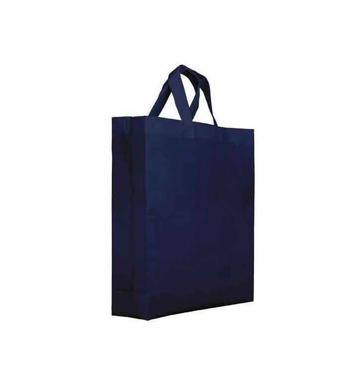 Plátěná Taška TNT PREMIUM s Krátké Rukojeti Námořnická Modrá 25+10x30cm (200 Kousky) Plátěná Taška TNT PREMIUM s Krátké Rukojeti Námořnická Modrá 25+10x30cm (200 Kousky)