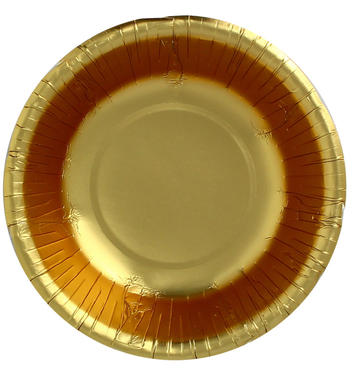 Misky Karton " Party " Zlato Ø160mm (6 Kousky) Misky Karton " Party " Zlato Ø160mm (6 Kousky)