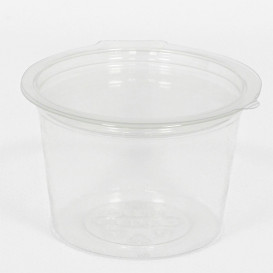Miska kulatá s Víčkem APET Průhledný 80ml Ø70mm (50 Kousky)