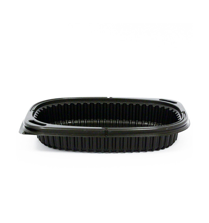 Potravinářské Obaly PP Černá 400ml 190x140x32mm (40 Kousky) Potravinářské Obaly PP Černá 400ml 190x140x32mm (40 Kousky)