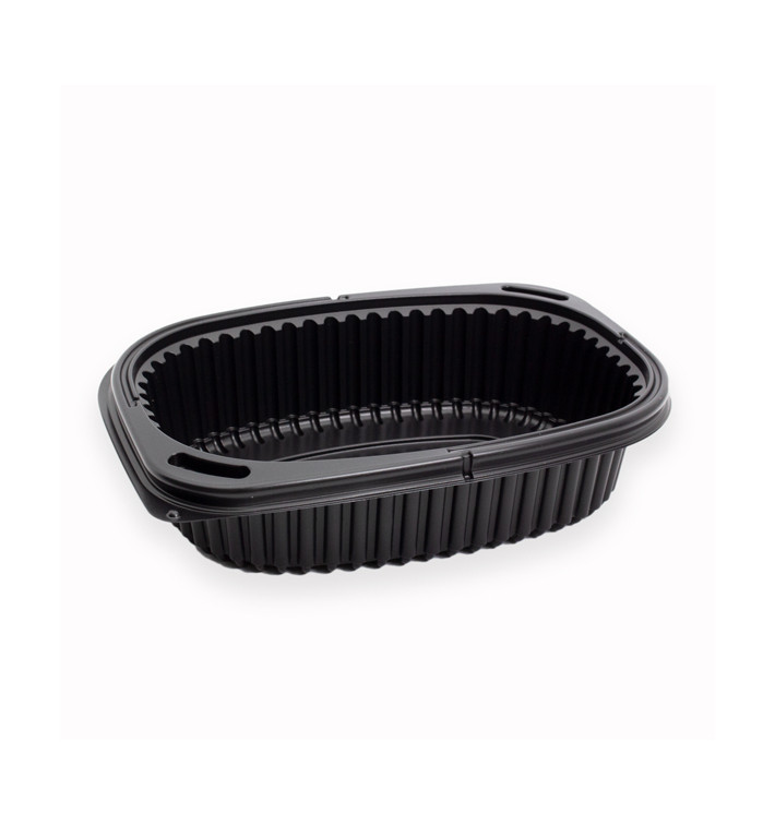 Potravinářské Obaly PP Černá 600ml 190x140x48mm (480 Kousky) Potravinářské Obaly PP Černá 600ml 190x140x48mm (480 Kousky)
