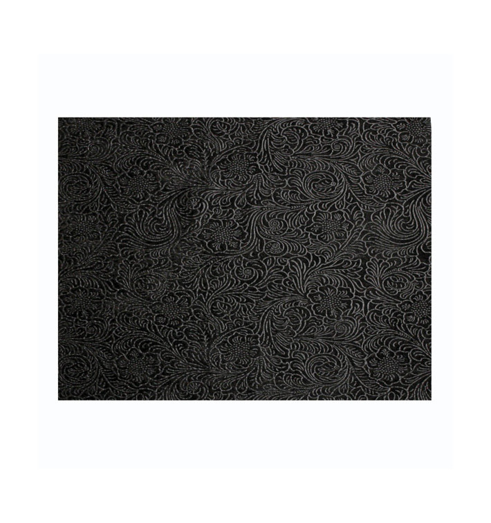 Papírové Prostírání TNT Plus Černá 30x40cm 60g (500 Kousky) Papírové Prostírání TNT Plus Černá 30x40cm 60g (500 Kousky)