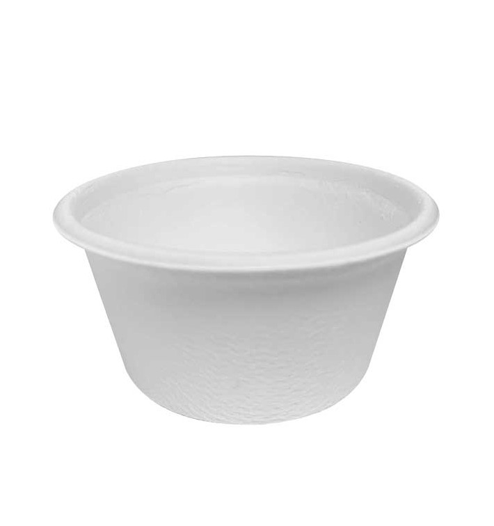 Miska z Cukrové Třtiny Bílá Ø6,2 cm 44ml (3000 Kousky) Miska z Cukrové Třtiny Bílá Ø6,2 cm 44ml (3000 Kousky)