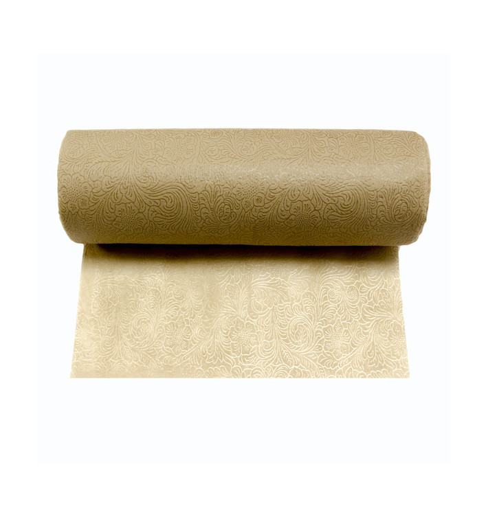 Ubrusy na Roli TNT Plus Béžový 0,4x50m 60g P30cm (6 Kousky) Ubrusy na Roli TNT Plus Béžový 0,4x50m 60g P30cm (6 Kousky)
