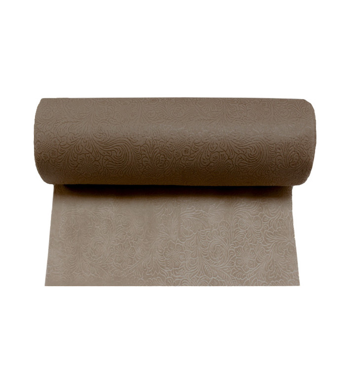 Ubrusy na Roli TNT Plus Hnědá 1,2x45m 60g P40cm (6 Kousky) Ubrusy na Roli TNT Plus Hnědá 1,2x45m 60g P40cm (6 Kousky)