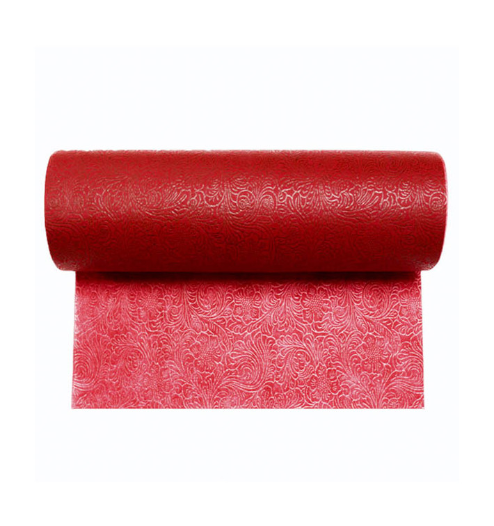 Ubrusy na Roli TNT Plus Červené 1,2x45m 60g P40cm (6 Kousky) Ubrusy na Roli TNT Plus Červené 1,2x45m 60g P40cm (6 Kousky)